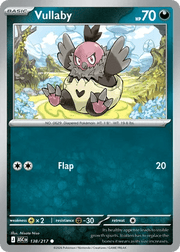 138/217 Vullaby - Ascended Heroes by Poké Zen DXB on MYNTED