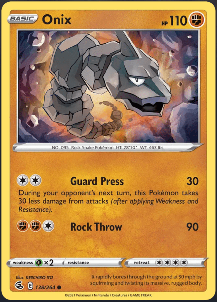 138/264 Onix - Fusion Strike by Poké Zen DXB on MYNTED