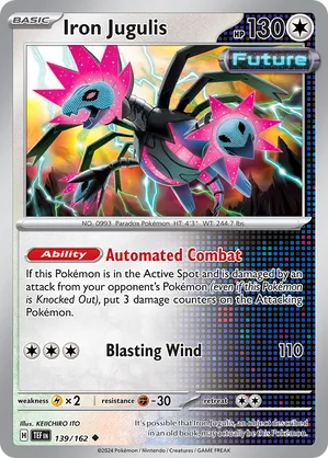 139/162 Iron Jugulis - Temporal Forces by Poké Zen DXB on MYNTED