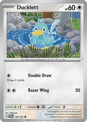 139/167 Ducklett - Reverse Holo - Twilight Masquerade by Poké Zen DXB on MYNTED