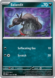 139/197 Salandit - Obsidian Flames by Poké Zen DXB on MYNTED