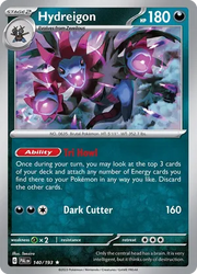 140/193 Hydreigon - Paldea Evolved by Poké Zen DXB on MYNTED