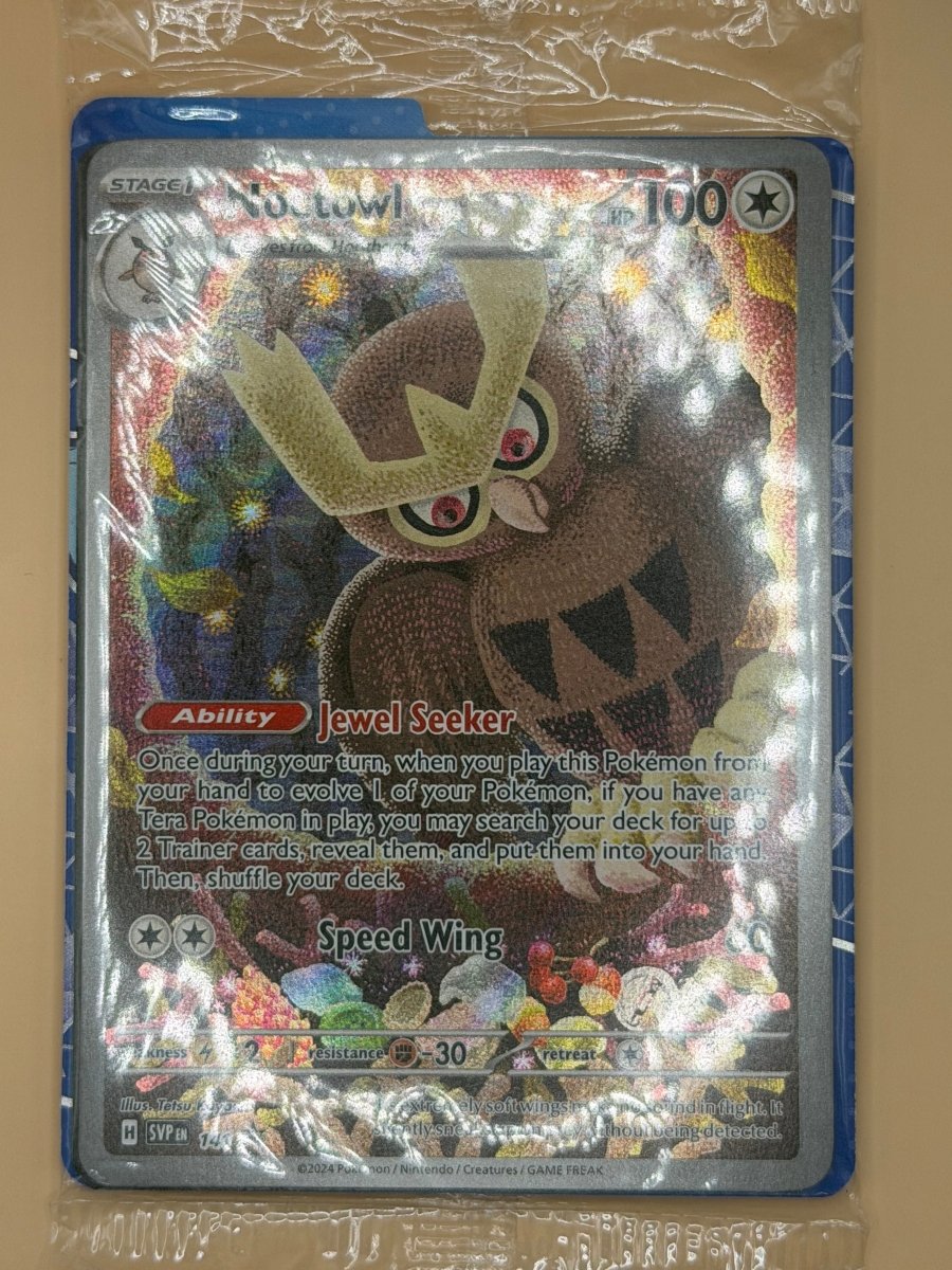 141 Noctowl - S&V Black Star Promo (Sealed) by Poké Zen DXB on MYNTED