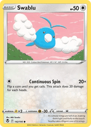 142/195 Swablu - Silver Tempest by Poké Zen DXB on MYNTED