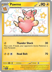 143/091 Pawmo - Paldean Fates by Poké Zen DXB on MYNTED