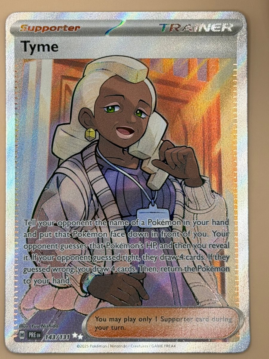 143/132 Tyme - Prismatic Evolutions by Poké Zen DXB on MYNTED