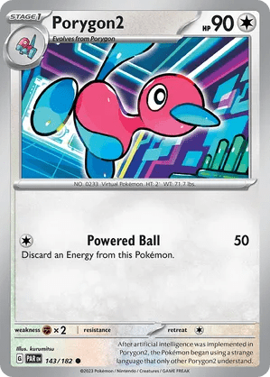 143/182 Porygon2 - Paradox Rift by Poké Zen DXB on MYNTED