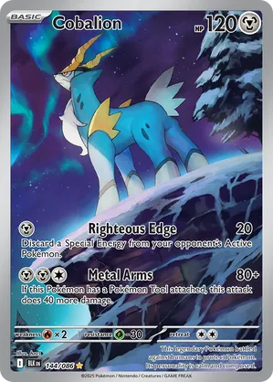 144/086 Cobalion - Black Bolt by Poké Zen DXB on MYNTED