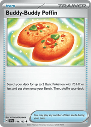 144/162 Buddy - Buddy Poffin - Temporal Forces by Poké Zen DXB on MYNTED