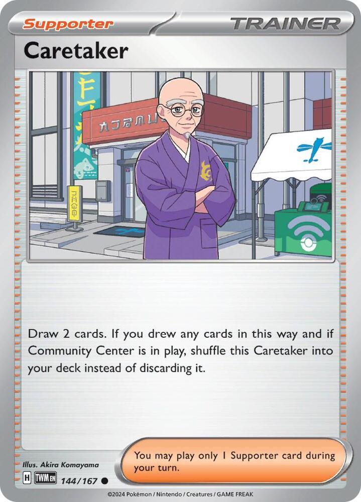 144/167 · Caretaker · Normal (TWM) by Dusk TCG on MYNTED