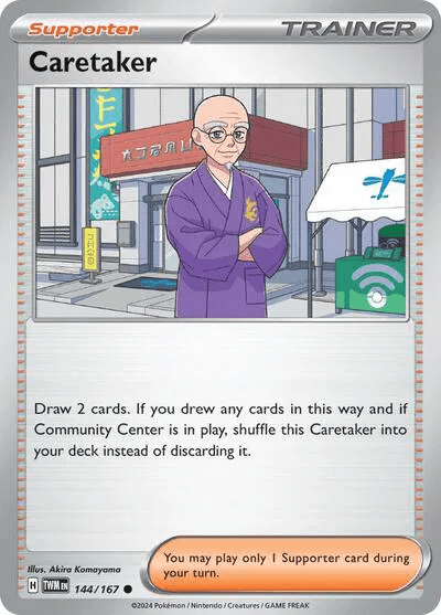 144/167 Caretaker - Twilight Masquerade by Poké Zen DXB on MYNTED