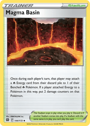 144/172 Magma Basin - Brilliant Stars by Poké Zen DXB on MYNTED