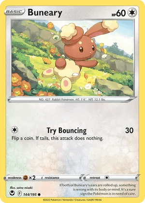 144/195 Buneary - Silver Tempest by Poké Zen DXB on MYNTED