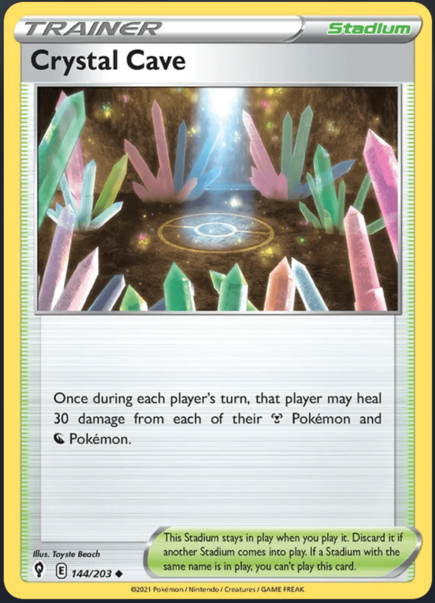 144/203 Crystal Cave - Evolving Skies by Poké Zen DXB on MYNTED