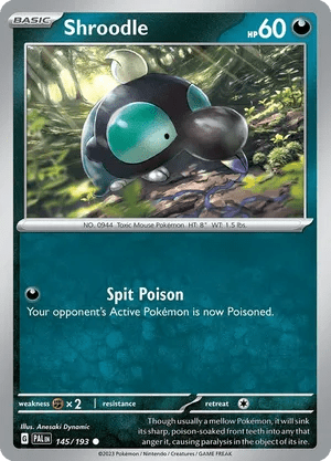 145/193 Shroodle - Paldea Evolved by Poké Zen DXB on MYNTED