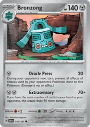 145/197 Bronzong - Obsidian Flames by Poké Zen DXB on MYNTED