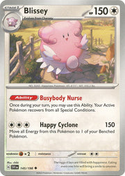 145/198 Blissey Normal · Scarlet & Violet (SVI) by PokeMarsi on MYNTED