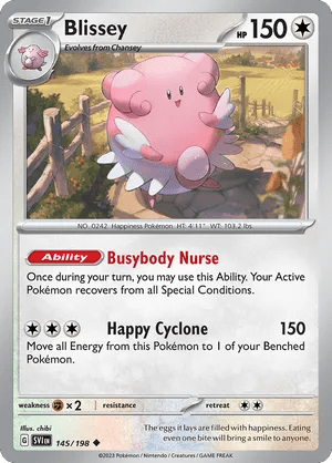 145/198 Blissey - Scarlet & Violet by Poké Zen DXB on MYNTED