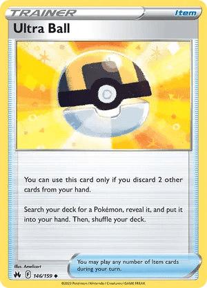 146/159 Ultra Ball - Crown Zenith by Poké Zen DXB on MYNTED
