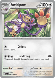 146/182 Ambipom - Paradox Rift by Poké Zen DXB on MYNTED