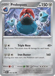 146/197 · Probopass · Reverse Holo (OBF) by PokeMarsi on MYNTED
