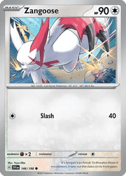 146/198 Zangoose - Scarlet & Violet by Poké Zen DXB on MYNTED