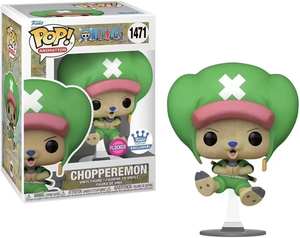 1471 One Piece Chopperemon (Flocked) by Schmutzfink TCG on MYNTED