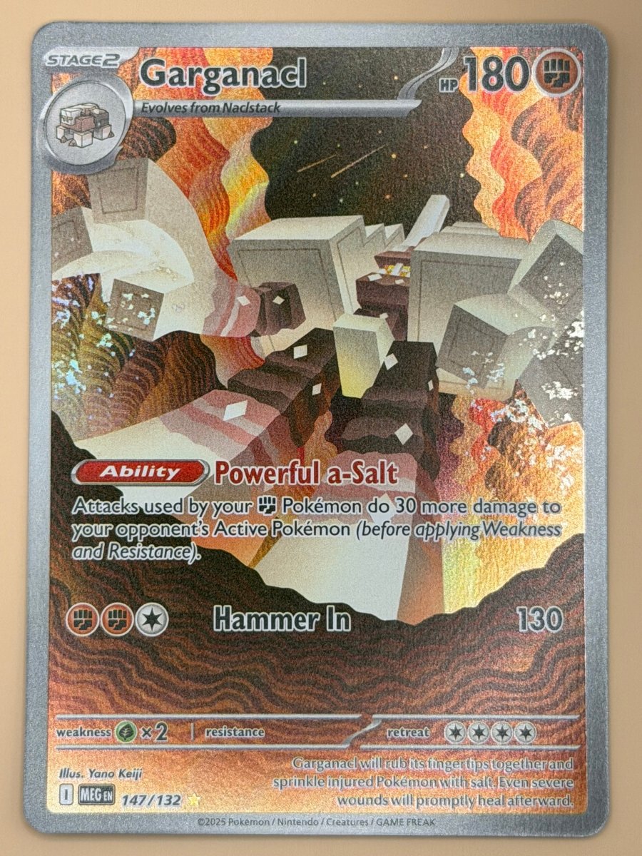 147/132 Garganacl - Mega Evolution by Poké Zen DXB on MYNTED