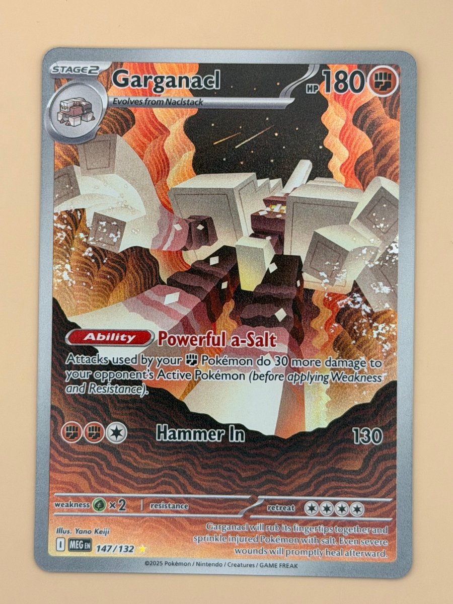 147/132 Garganacl - Mega Evolution by Poké Zen DXB on MYNTED