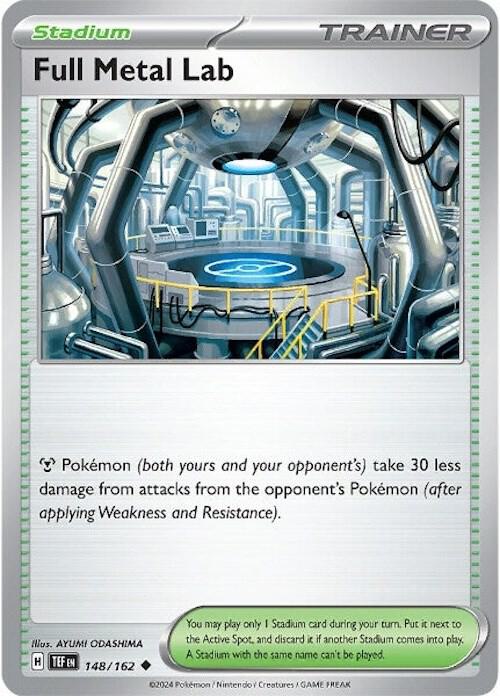 148/162 Full Metal Lab Trainer Stadium Normal · Temporal Forces (TEF) by PokeMarsi on MYNTED