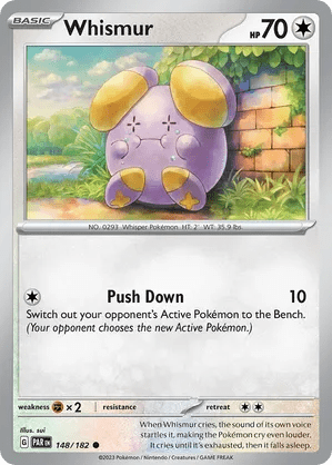 148/182 Whismur - Paradox Rift by Poké Zen DXB on MYNTED