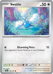 148/191 Swablu Reverse Holo · Surging Sparks (SSP) by PokeMarsi on MYNTED