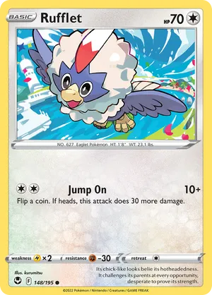 148/195 Rufflet - Silver Tempest by Poké Zen DXB on MYNTED