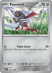 148/197 Pawniard - Obsidian Flames by Poké Zen DXB on MYNTED