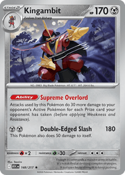 148/217 Kingambit - Energy Pattern Reverse Holo - Ascended Heroes by Poké Zen DXB on MYNTED