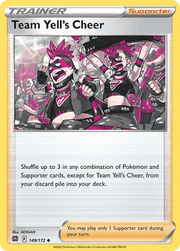 149/172 Team Yell's Cheer - Brilliant Stars by Poké Zen DXB on MYNTED