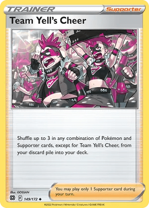 149/172 Team Yell's Cheer - Brilliant Stars by Poké Zen DXB on MYNTED