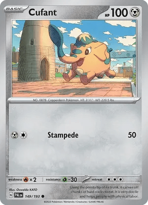 149/193 Cufant - Paldea Evolved by Poké Zen DXB on MYNTED