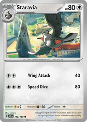 149/198 Staravia - Scarlet & Violet by Poké Zen DXB on MYNTED