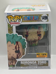 1496 Rononoa Zoro Hot Topic Funko Pop by Luffy Collects on MYNTED