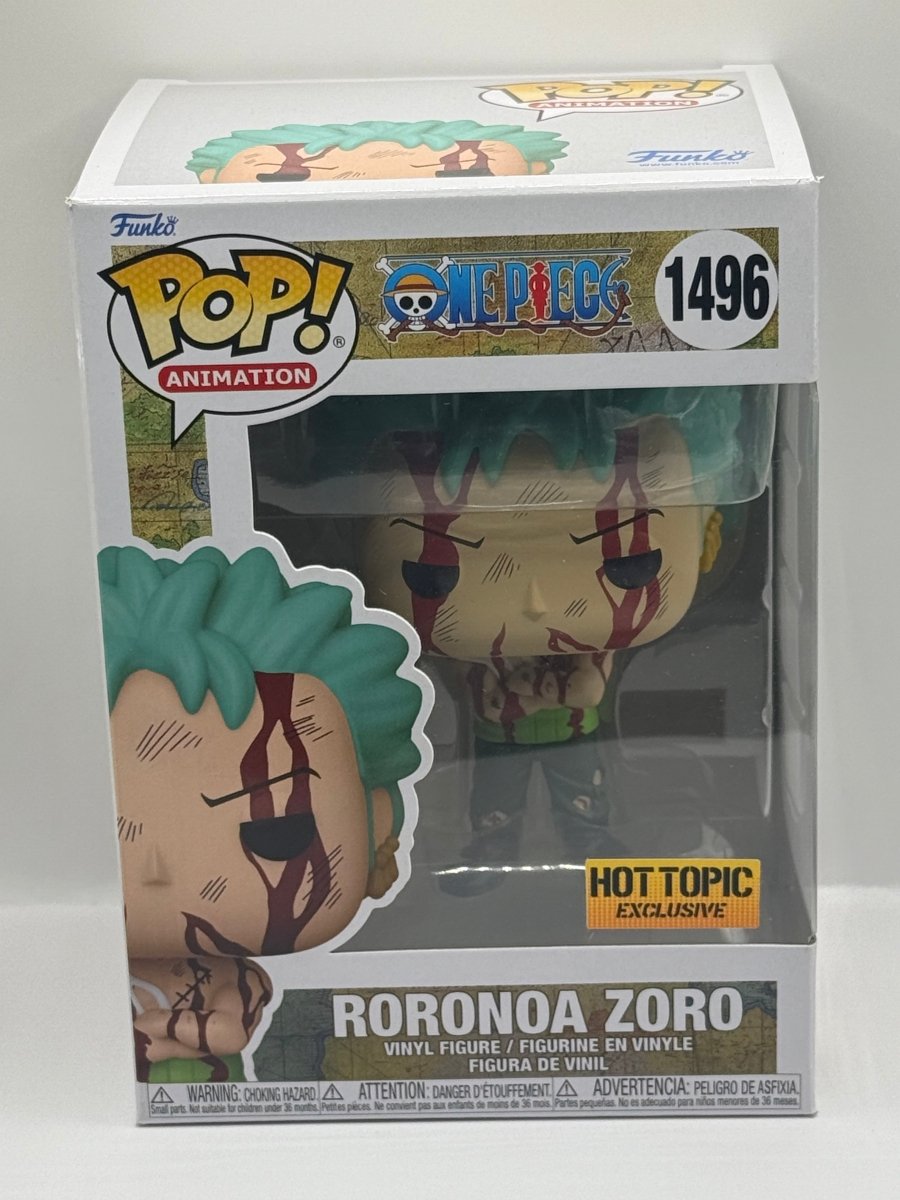 1496 Rononoa Zoro Hot Topic Funko Pop by Luffy Collects on MYNTED
