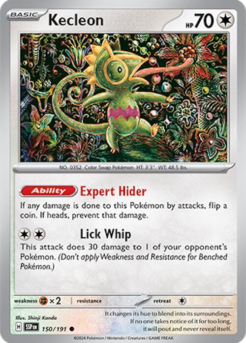 150/191 Kecleon Normal · Surging Sparks (SSP) by PokeMarsi on MYNTED