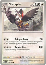 150/198 Staraptor Normal · Scarlet & Violet (SVI) by PokeMarsi on MYNTED