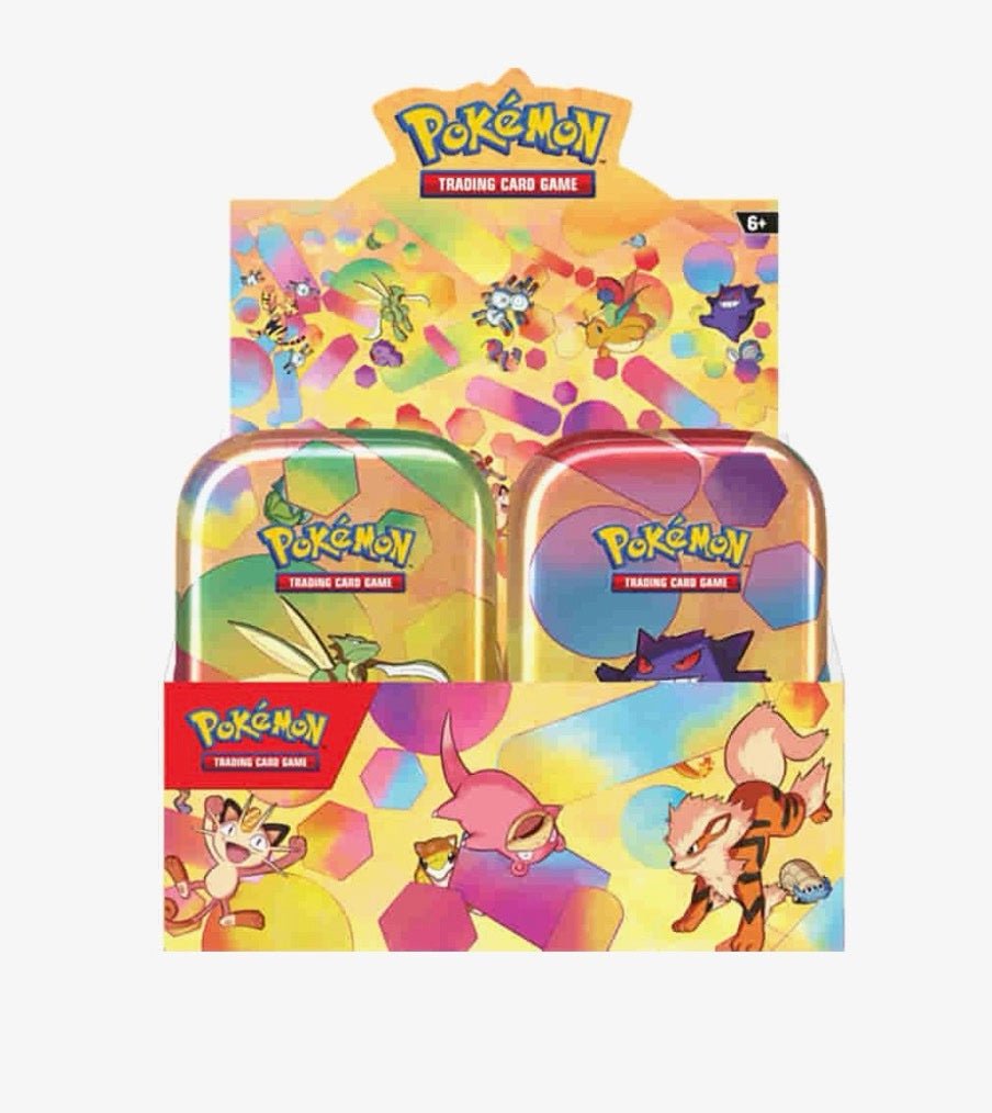 151 Mini Tin Display - SV: Scarlet &amp; Violet 151 (MEW) by Gamified on MYNTED