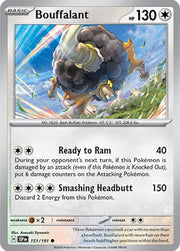 151/191 Bouffalant Normal · Surging Sparks (SSP) by PokeMarsi on MYNTED