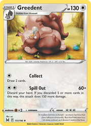 151/196 Greedent - Lost Origin by Poké Zen DXB on MYNTED