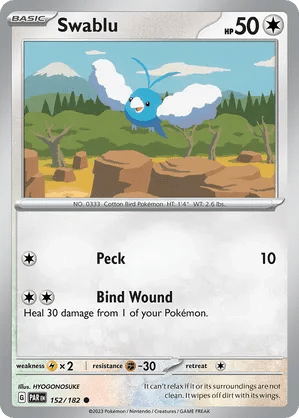 152/182 Swablu - Paradox Rift by Poké Zen DXB on MYNTED