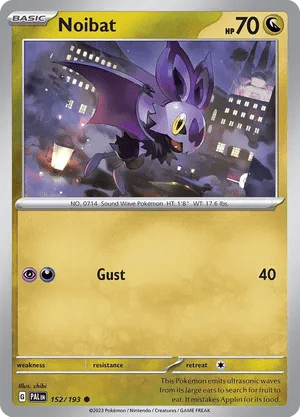 152/193 Noibat - Paldea Evolved by Poké Zen DXB on MYNTED