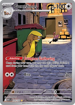 153/132 Gumshoos - Mega Evolution by Poké Zen DXB on MYNTED