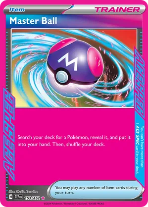 153/162 Master Ball - Temporal Forces by Poké Zen DXB on MYNTED